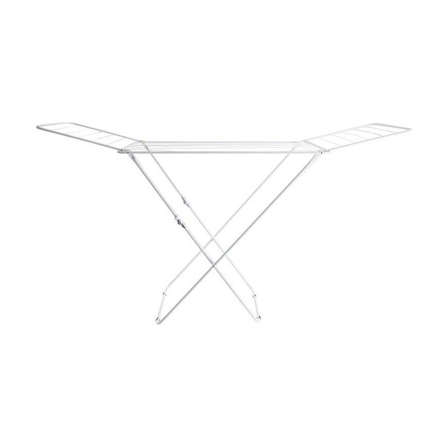 WieWin Wäscheständer Flügelwäschetrockner, 18 m, zusammenklappbar, Flügelhöhe 106 cm